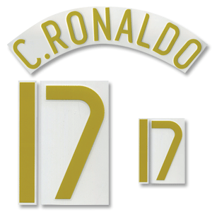 None C.Ronaldo 17 06-07 Portugal Name and number set