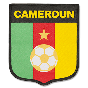 None Cameroon Embroidery Patch 90mm x 75mm