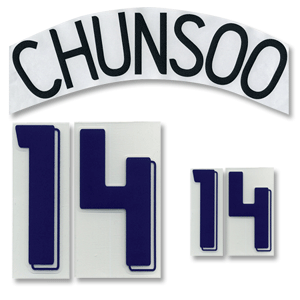 None Chunsoo 14 Name and number