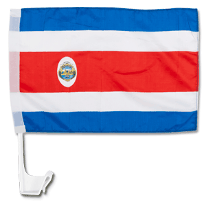 Costa Rica Car Flag