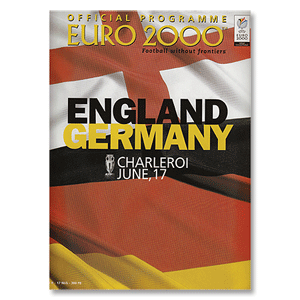 England v Germany - European Championships 2000