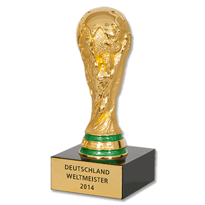 Fifa 2014 WC Trophy on Acrylic Podium (150mm)