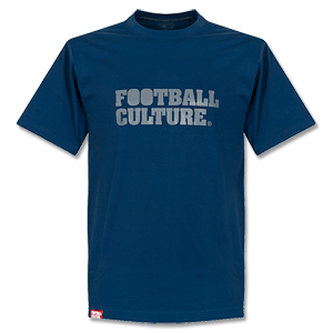 None Football Culture `Logo` T-Shirt - Navy