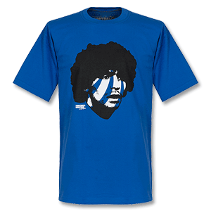 None Football Culture Maradona T-Shirt - Navy