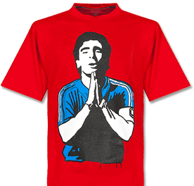 None Football Culture Maradona T-Shirt - Red