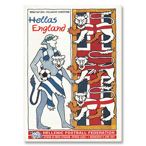 None Greece v England - World Cup Qualifier at Athens