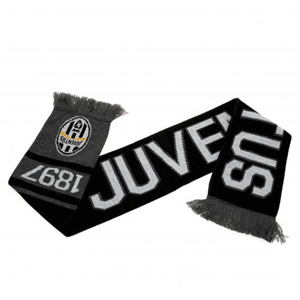None Juventus Scarf - Black/Grey
