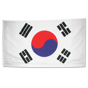None Korea Flag