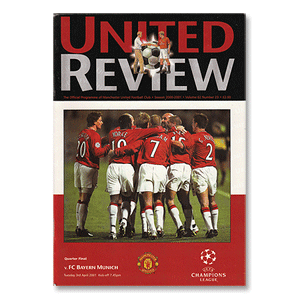Man Utd vs Bayern Munich - C/L Quarter Final