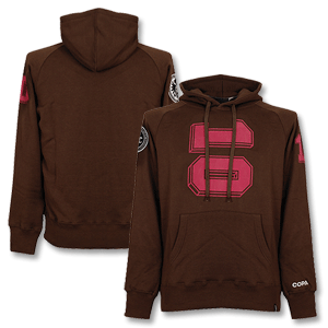 None Number 10 Hooded Sweater Brown
