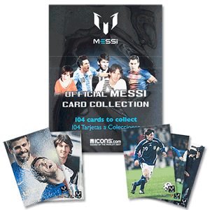 None Official Messi Card Collection Binder   1 Packet
