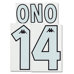 None Ono 14 03-04 Feyenoord Away Official Name and