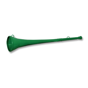 None Original African Fan Horn - Green