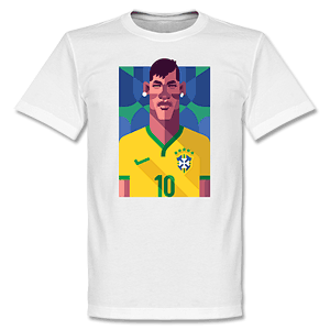 Playmaker Neymar Football T-Shirt