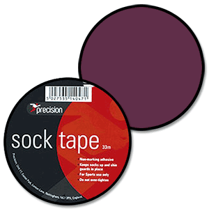 None Precision Sock Tape - Maroon (33m)