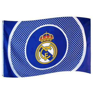 None Real Madrid Bullseye Flag (5 x 3)
