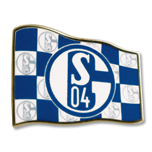 None Schalke 04 Flag Pin Badge