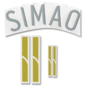 None Simao 11(Breakline) 06-07 Portugal Name and number set