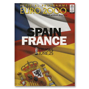 Spain vs France - European Championships 2000