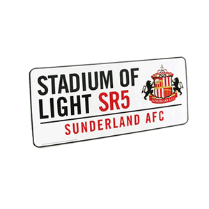 None Sunderland Stadium Of Light Street Sign (40 x