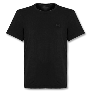 None Under Armour Charged Cotton Crew T-Shirt - Black