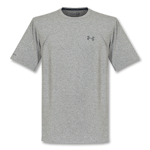 None Under Armour Charged Cotton T-Shirt - Light Grey