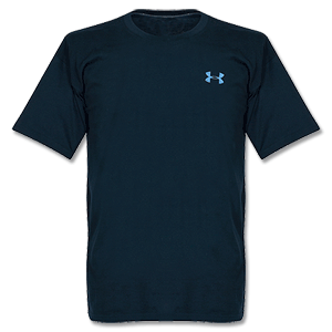 Under Armour Charged Cotton T-Shirt - Navy/Sky