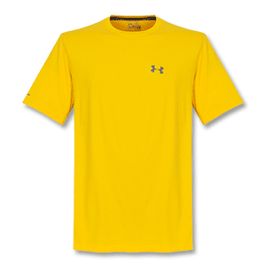 None Under Armour Charged Cotton T-Shirt - Yellow