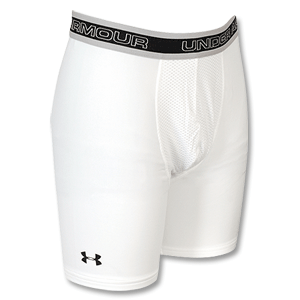 None Under Armour Cold Gear Compression Shorts - White