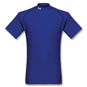 None Under Armour Cold Gear Core Mock Tee - Royal
