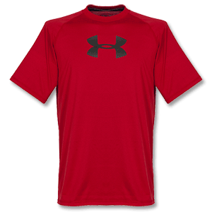 None Under Armour EU Big Logo Tech T-Shirt - Red