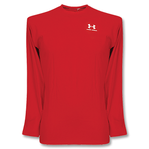 None Under Armour Heat Gear Compression L/S Tee - Red