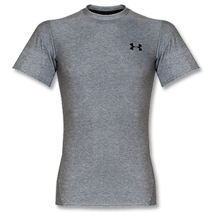 None Under Armour HG Compression Full T-Shirt - Grey