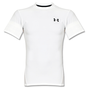 None Under Armour HG Compression Full T-Shirt - White