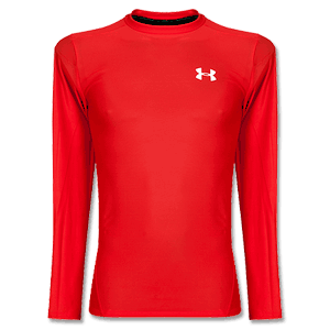 None Under Armour HG Compression L/S T-Shirt - Red