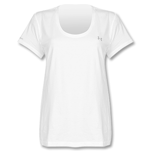 None Under Armour Womens Sassy Scoop T-Shirt - White