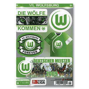 None Wolfsburg Sticker Card