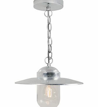 Nordlux Luxembourg Outdoor Pendant, Galvanized