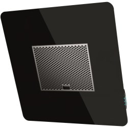 NordMende CHBGL553 55cm Black Glass Angled