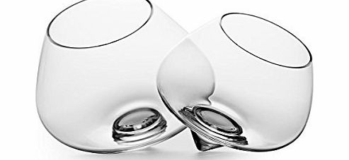 Normann Copenhagen Rocking Cognac Glasses Set of Two