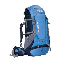 North Face Womens Terra 45 Rucksack - Shoreline Blue