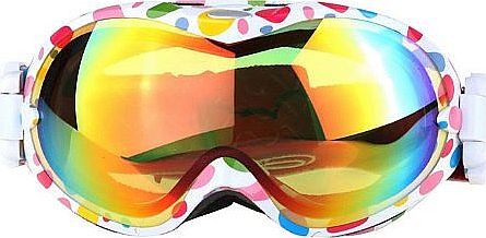 NORTH WOLF Tow Layer Anti Fog Spherical Ski Goggles Colorful + Original Case