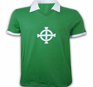 Northern Ireland Copa Classics Northern Ireland 1977 Short Sleeve Retro Shirt