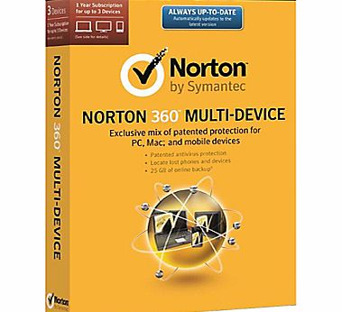 Norton 360 Multi-Device 2014, 3 Devices