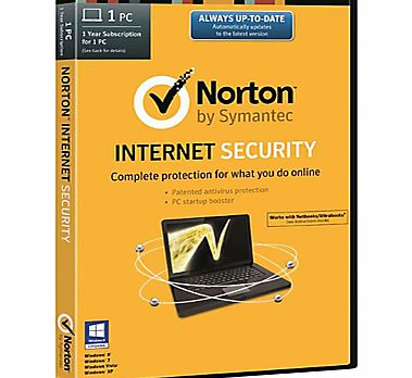 Norton Internet Security 2014, 1 User with 1 PC
