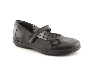 Norvic Casual Shoe With Flower Detail - Junior