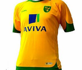 09-10 Norwich City Home Shirt