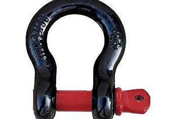 Noryb Heavy Duty Bow Shackles with Screw Pins Towing Lifting 4x4 Offroad Recovery (3/4 (4.75T))