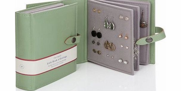 Not a Jewellery Box Green The Little Book of Earrings - The perfect way to store your earrings!