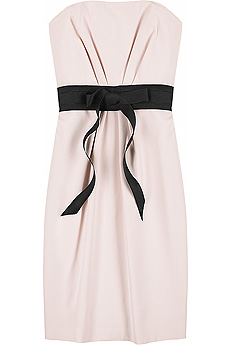 Strapless cocktail dress